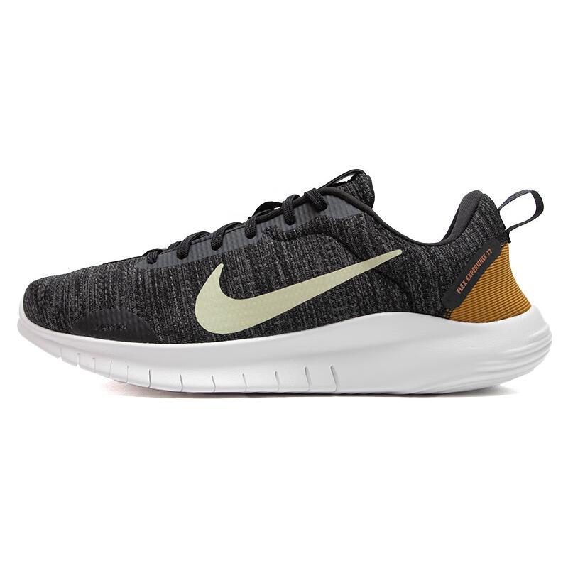 

Nike Flex Experience Run 12 Black Olive Aura Sneakers DV0740-002 42 чёрный