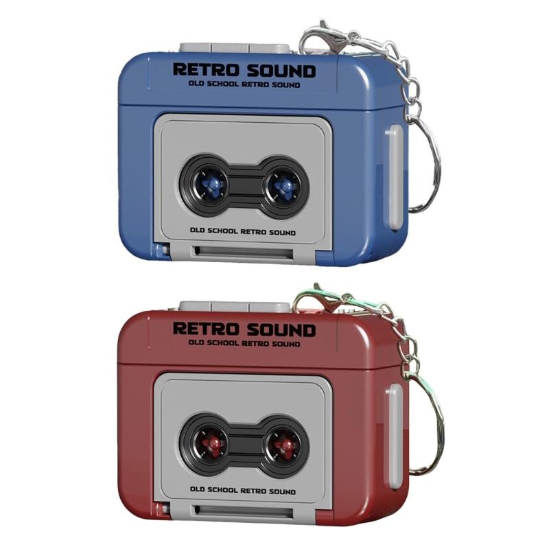 Nostalgic Small Recorder Accessory Vintage Small Recorder Pendant ABS Texture Suitable for Home Decors Any Room Setting