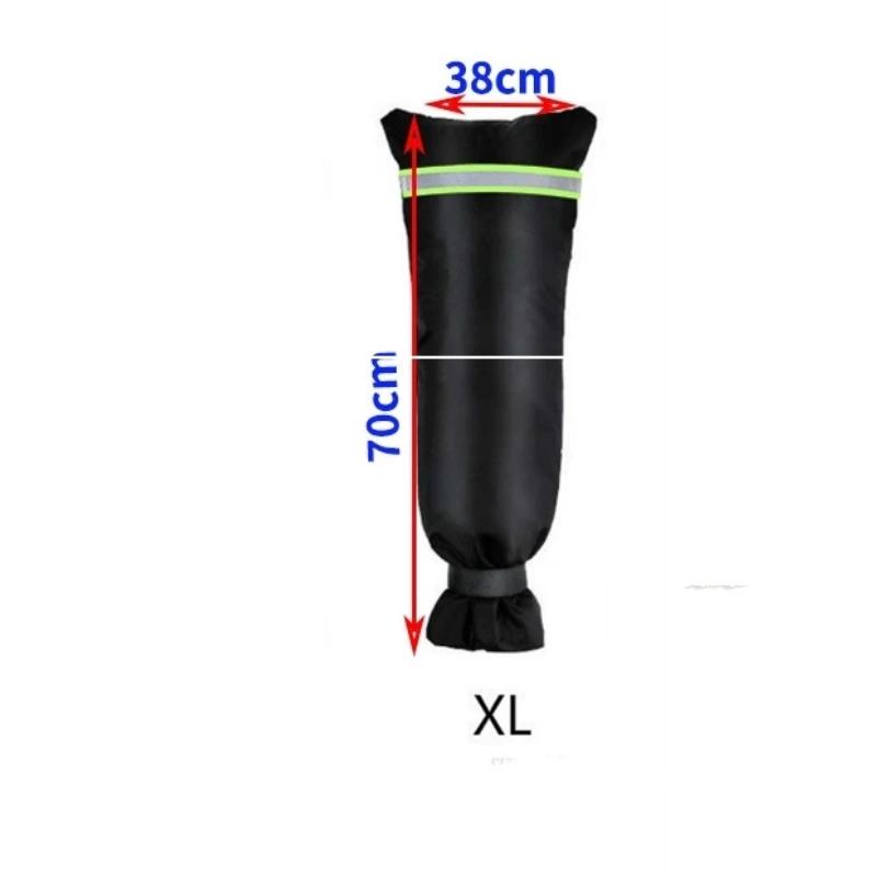 Winter Waterproof Outdoor Garden Tap Cover Frostproof Oxford Cloth Tap Protector Warm Reflective Tap Freeze Cover