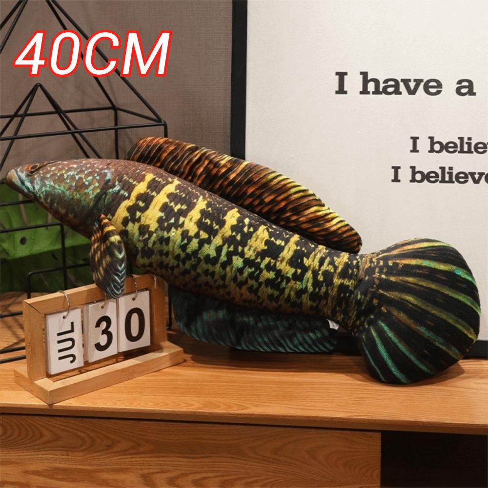 Soft Comfortable Simulation Fish Plush Toy 40/60cm Fish Cushion Pillow  Birthday Gifts