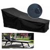 Dustproof, Waterproof, and Sunproof Furniture Lounge Chair Cover Sunlounger Cover Outdoor Beach Chair Cover Outdoor Lounge Chair Uv Protection Cover
