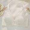 Female Thin Small Chest Bra Upper Support Gathering No Steel Ring Bra No Sponge Ultra-thin Bra Big Chest Small Chest