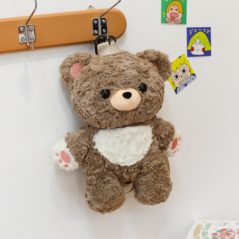 Animal Plush Bag Cute Little Turtle Capybara Messenger Bag Doll Gift Exchange