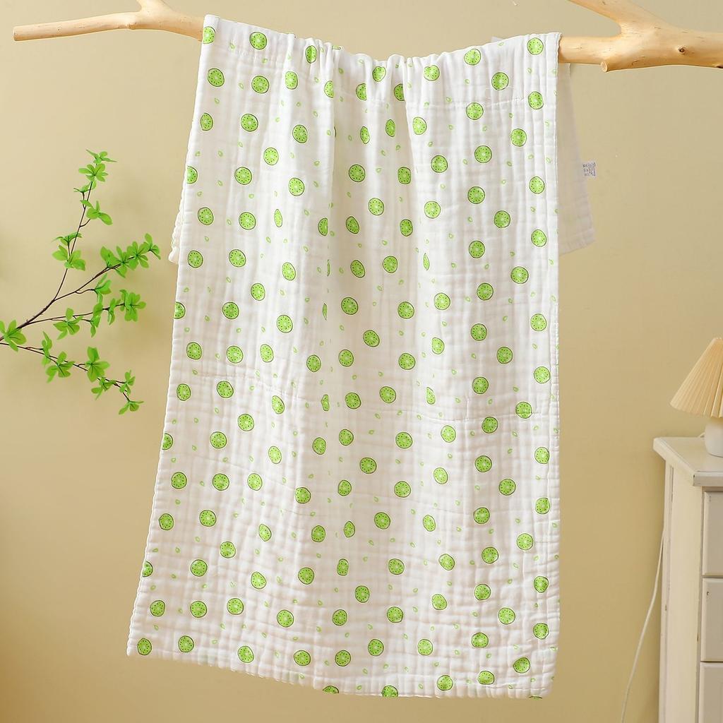 Gauze Bath Towel Adult Six-Layer Couple Pure Cotton Class A Children Soft And Absorbent High-End Non-Hair-Shedding Blanket Skin-Friendly