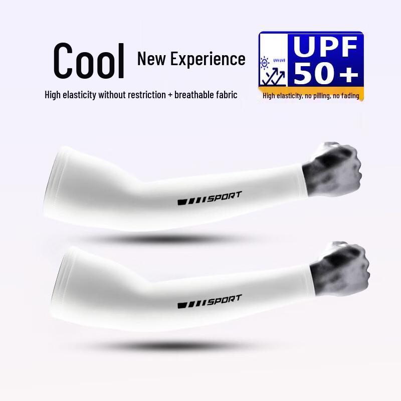 Men s Ice Silk UV Protection Arm Sleeves