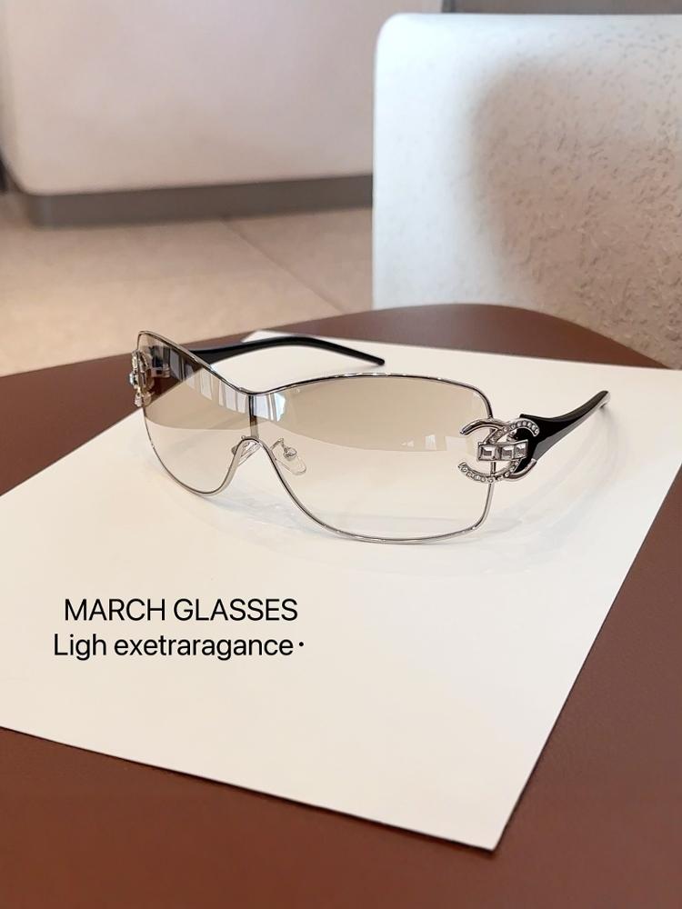 Nieuwe Verbonden Luxe Dames Zonnebril Oversized Vrouw Zonnebrillen Zwarte Bril Trendy Mannen Glas Lentes De Sol Mujer 2025