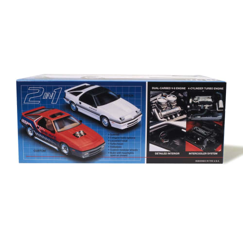 MPC 1/25 Retro Deluxe Series 1988 Dodge Shelby Daytona Plastic Model Kit MPC1009 (Car)