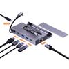 Multiport 7 In 1 Docking Station with HDMI2.0 USB C and Gigabit Ethernet Supports for ROG/X/SteamDeck