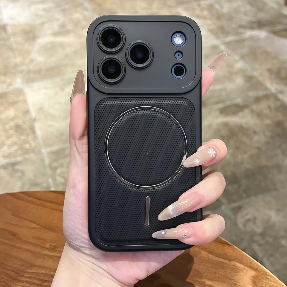 Wireless Charging Magnetic Phone Case For For Iphone 17 13 14 1 16 Pro Max 16Pro 17Pro Official Silicone Protector Cover
