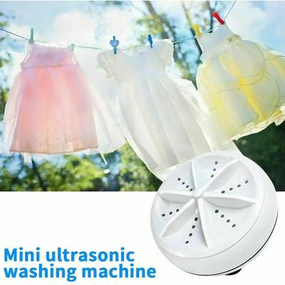 1PC Reise Mini Tragbare Wäsche Artefakt Wäsche Waschmaschine Waschmaschine Ultraschall Turbine Faul Reinigung Maschine