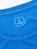 Men Breathable Ice Silk Quick Drying Short Sleeve Round Neck Running Sport Solid Color Top