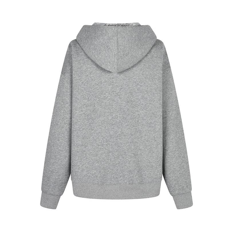 FivePlus Women's Loose Fit Long Sleeve Hooded Sweatshirt