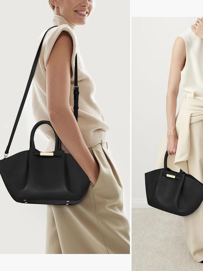 Wing Bag Handbag Large Capacity Bag Tote Bag Lychee Pattern Handbag