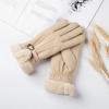Womens Winter Warm Fleece Lined Touchscreen Gloves Windproof Water Resistant Outdoor Driving Cycling