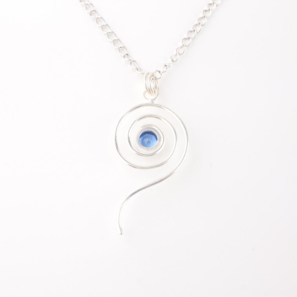 Natural Tanzanite Gemstone 925 Sterling Silver Jewelry Handmade Pendant For Gift PP-42-20