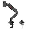 KOORUI Monitor Desk Single Monitor VESA Clamp Grommet PC Monitor Arm for 9kg Weight Cable Management Arm, Mount, Arm, Arm, & Type, 17-32 Inches,