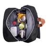 New SWISS MILITARY Nylon Backpack Mother And Baby Bag Large Unisex Black SW24QXS007