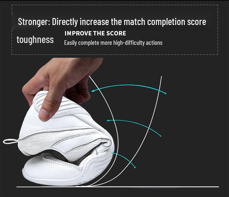 Yingrui Women's Aerobic Shoes: Soft Sole Cheerleading & Gymnastics Competition Shoes