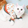 Dog Clothes Winter Pet Dog Knitted Sweater Cherry Print Soft Fashion Coverall for Dog Chihuahua Clothing Warm Dog Cardigan Coat