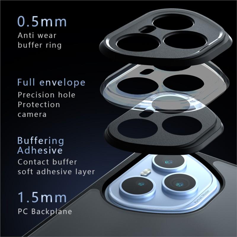 For Honro 400 Pro case for Honro 400 Pro cover Simple black matte shell Anti-fingerprint phone case Case For Honro 400 Pro 5G