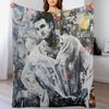 Morrissey Throw Blanket Anti Shedding Soft Fuzzy Blanket for Home