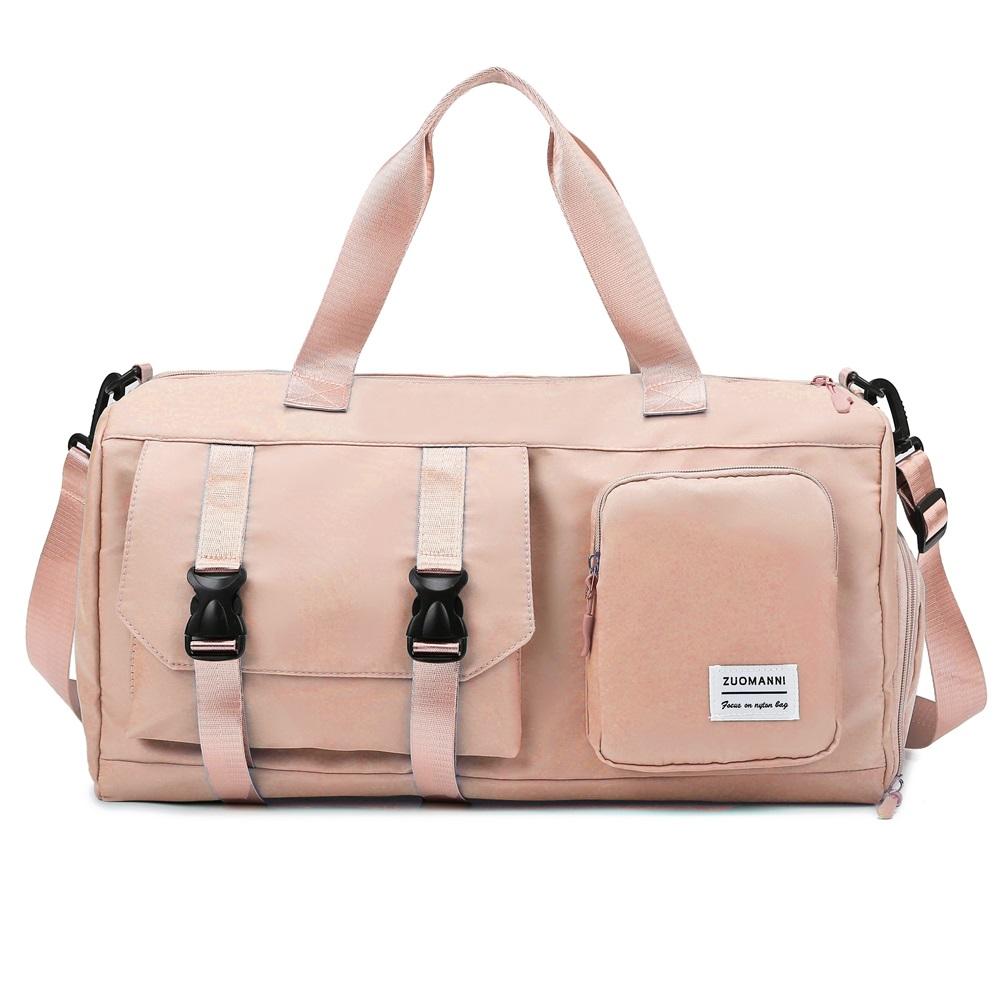 Hochwertige Reisetasche mit großem Fassungsvermögen  Polyester  Verstellbarer Schultergurt, Mehrere Taschen, Sicherer Reißverschluss  Reisen, Sport, Fitnessstudio