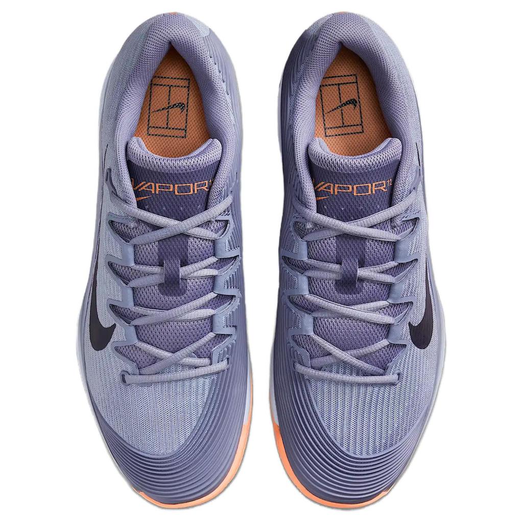 NikeCourt Air Zoom Vapor 12 Clay Ashen Slate Obsidian Men Sneakers Blue Light-Armory-Blue Marrakesh HQ6026-400