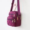 Oxford Fabric Small Shoulder Bag For Women With Zipper Closure For Daily Use