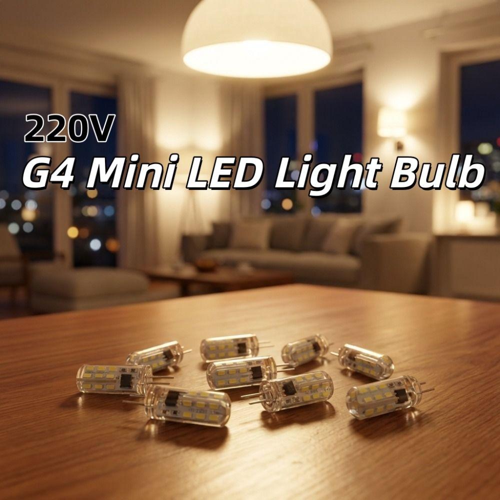 10Pcs Energy Saving Mini G4 LED Light Bulbs Warm White Corn Lamp LED Bulb  Home Decoration
