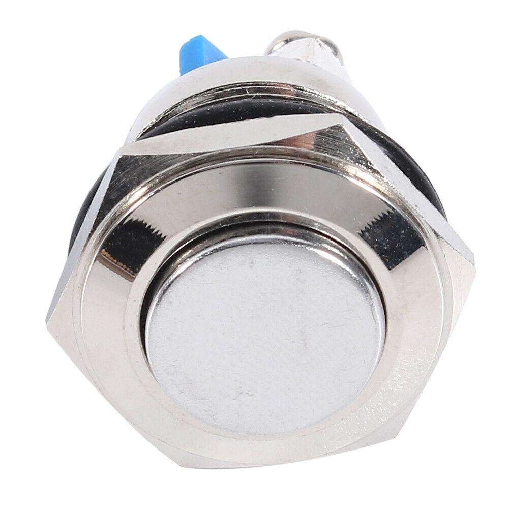 Momentary Push Button Switch 2A/36VDC Nickel-Plated Brass 1NO Equipment