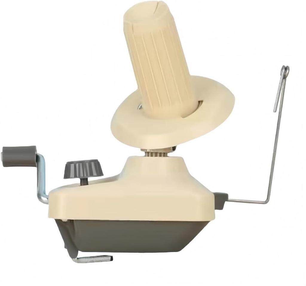 Manual Yarn Ball Winder - Handheld Fiber Wool String Winder For DIY Sewing & Knitting Portable Hand-Cranked Thread Organizer Kit
