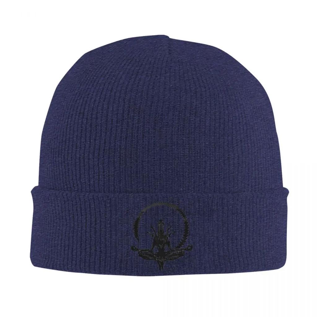 New Meditating Xenomorph Alien Knitted Hat Womens Unisexs Beanie Winter Hats Acrylic Casual Caps