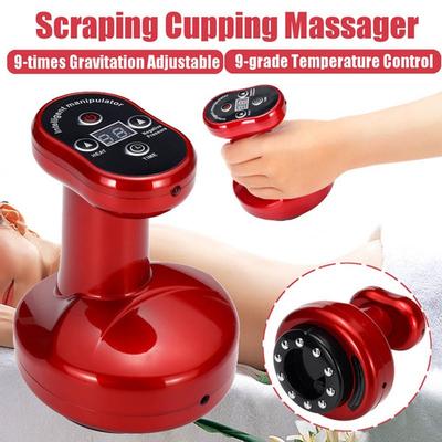 Upgrade LCD Elektrische Schröpfen Massage Guasha Saug Schaben Massage Körper Gerät Unterdruck Meridian Dredge Körper Schlank Physiotherapie