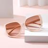 Women's Large Frame Sunglasses: Chic UV Protection, Face Slimming Effect, Multiple Colors Available