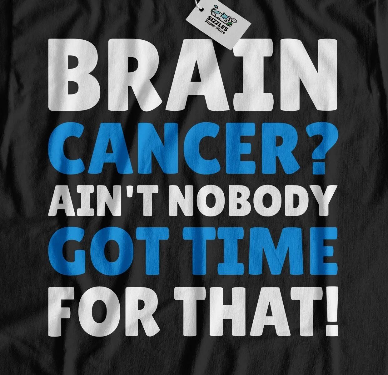 Unisex Funny Brain Cancer T-Shirt Craniotomy Gifts & Head Surgery Tees XL