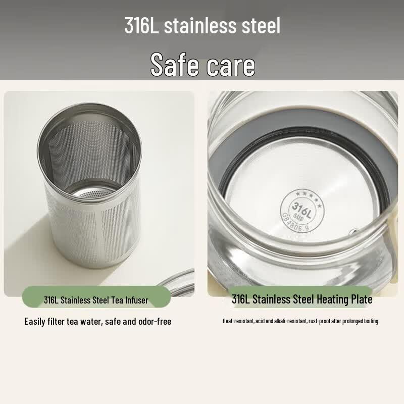 Joyoung Olla de Salud y Cafetera de Té de 1.5L Enchufe CN (adaptador incluido)