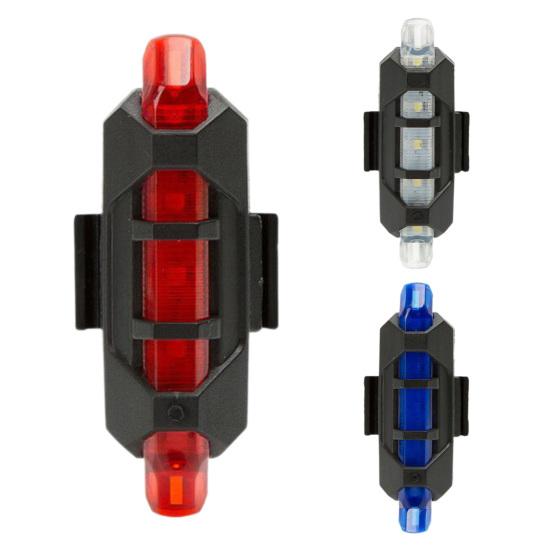 Bicycle Taillight LED Bike Tail Light High-Brightness Waterproof Rechargeable Easy To Install Cycling Safety Flashlight Bike Accessories