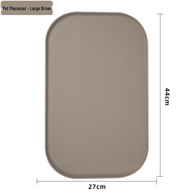 Silicone Pet Feeding Mat for Cats and Dogs - Large Size