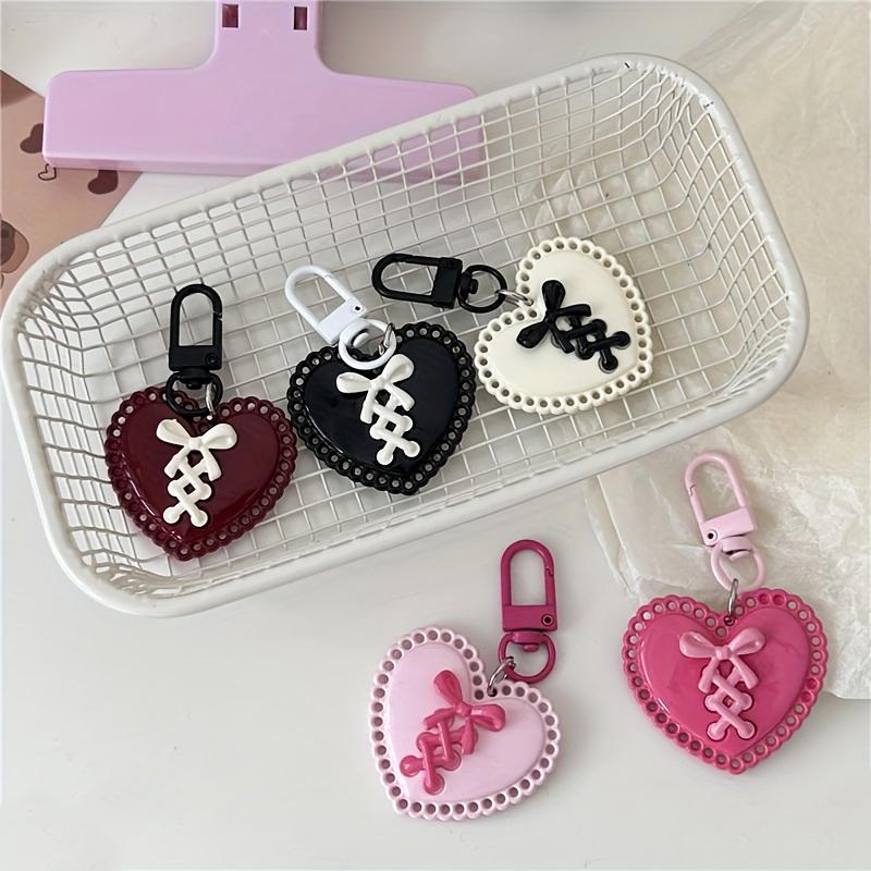 

1Pc/5Pcs Personal Key Couple Gift Acrylic Keychain Charm Sweet Wind Acrylic Keychain Holiday Gift