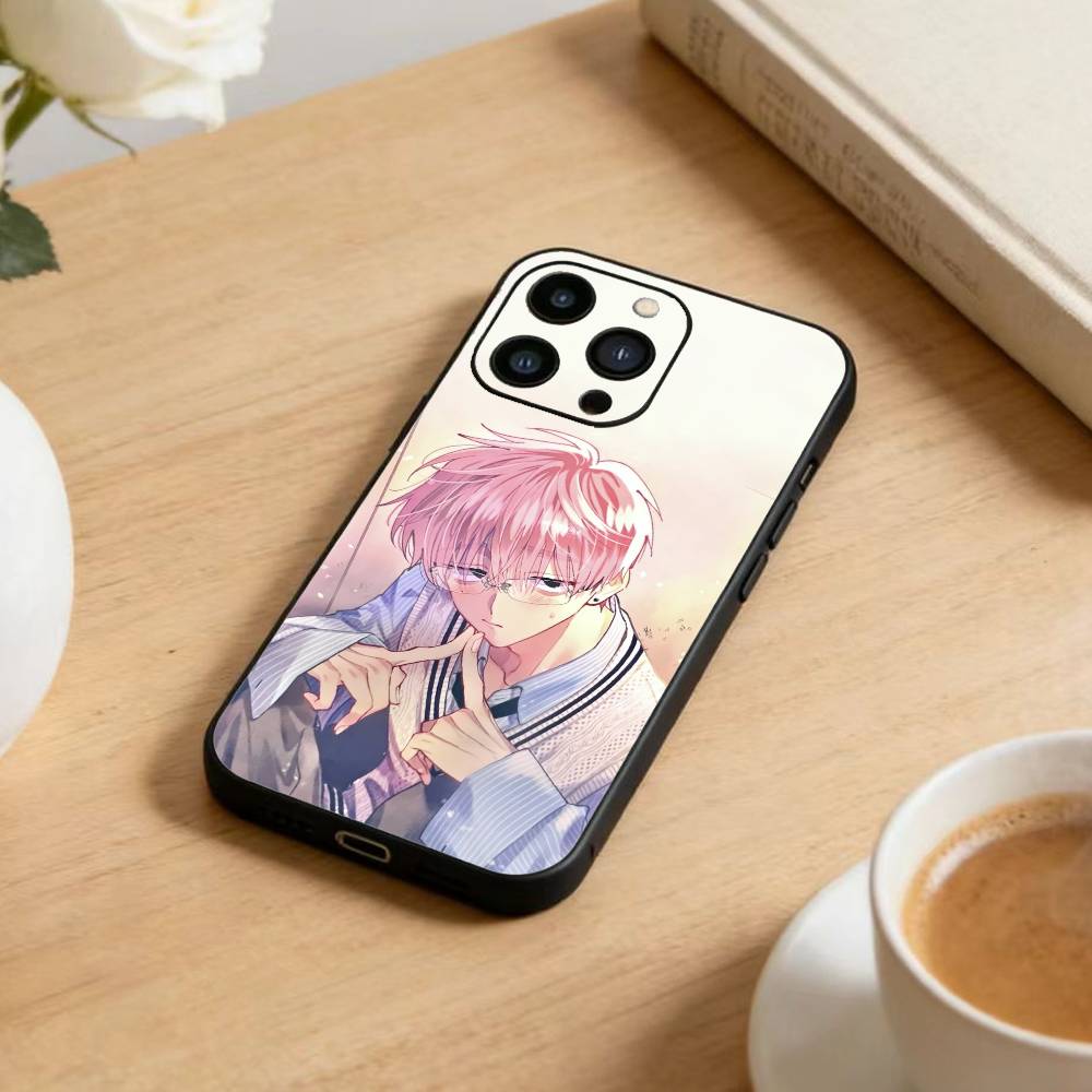 

W-Tamon s B-Side Phone Case For iPhone 17 16 15 14 13 12 Max Plus Silicone Black Cover iPhone16e