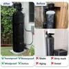 Water Softener Cover Outdoor, 600D Oxford Fabric Water Softener Cover, Water Filter Tank Cover, All Weather (9 * 48in)