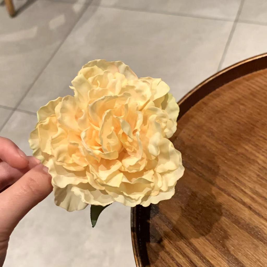 Girl Photo Flower Headdress Flower Hairpin Seaside Vacation Head Flower Art Test Accessories Live Broadcast Peony Hair Accessories