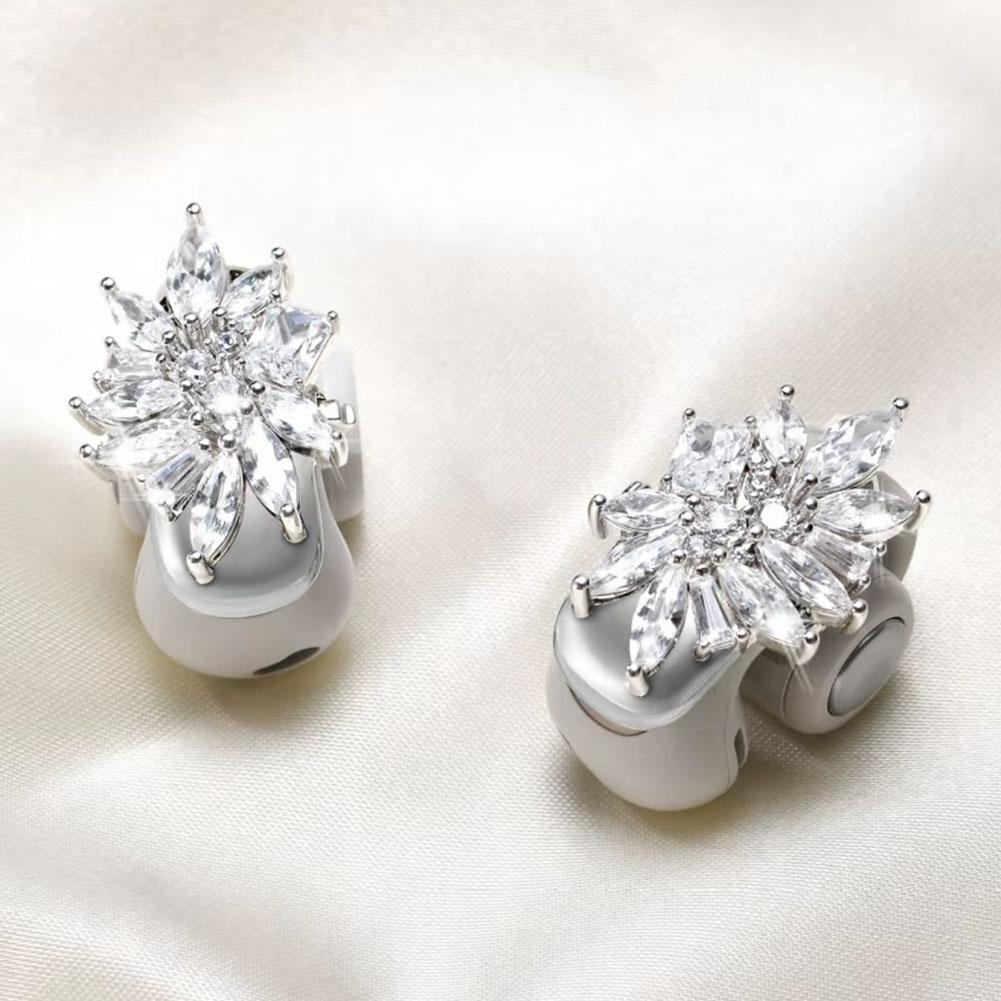 2pcs Headphone Diameter Buckle For B Ose Ultra Open Decorative Earphone Diamond Ear-Clip Exquisite Design Earphone Accessories