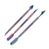 1 Pc Double-Ended Stainless Steel Cuticle Pusher Nail Manicures Remover Manicure Sticks Tool For Nail Art