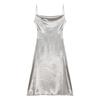 Korean Version Suspender Dress, Summer and Autumn New Split-ended Medium and Long Dress, High-end Temperament, Sexy Slim Skirt