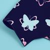 Xtep Butterfly Print Silicone Swim Cap
