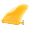 4.6 Inch Surfboard Fin Flexible Bendable TPU Paddleboard Fin Tail Rudder Screw Locking Structure
