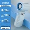 Rechargeable High-Speed Portable Mini Fan: Strong Wind & Ice Cool