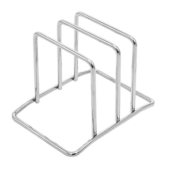 

Storage Rack No-Drilling Installation Wall-Mounted Stainless Steel Pot Lid Kitchen Utensil Organizer Strong Load-Bearing Capacity Cutting Board Holder