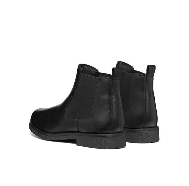 Black Geox Uomo Claudio Ankle Boots U2658A 00043 C9999